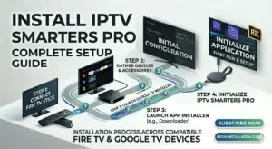 How to Install IPTV Smarters Pro on Amazon Firestick Android TV Google TV